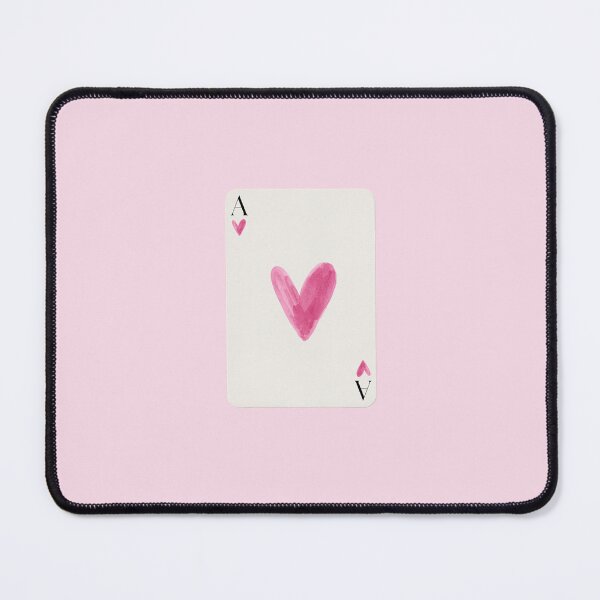 Item preview, Cute Pink Heart Ace Card Illustration designed and sold by shaescreations1.