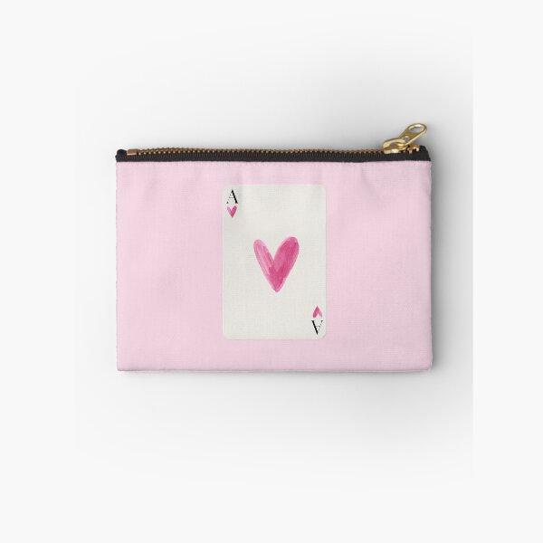 Item preview, Cute Pink Heart Ace Card Illustration designed and sold by shaescreations1.