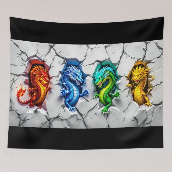 Item preview, Elemental Dragons designed and sold by Cerafus.