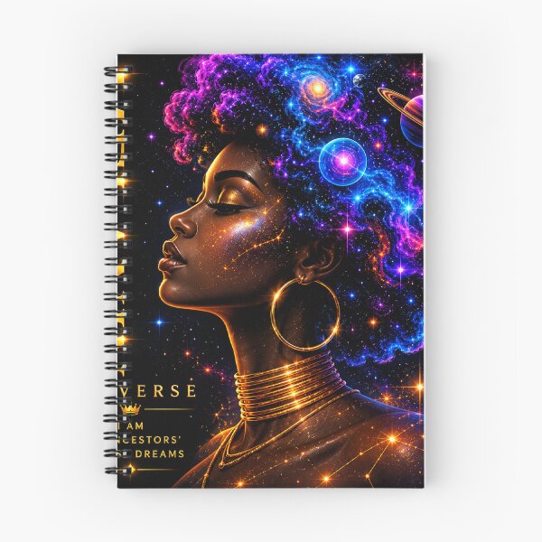 Item preview, Melanin Universe | Black Girl Magic | Afrofuturism Art | African Heritage Design designed and sold by littlestore.