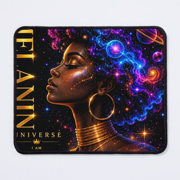 Item preview, Melanin Universe | Black Girl Magic | Afrofuturism Art | African Heritage Design designed and sold by littlestore.