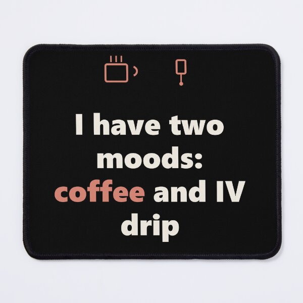 Item preview, Funny Nurse Shirt - Coffee And IV Drip - RN Gift designed and sold by Harlo.co.