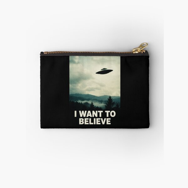 Item preview, Vintage UFO Sighting Poster Above Misty Forest Landscape designed and sold by ferminhays.