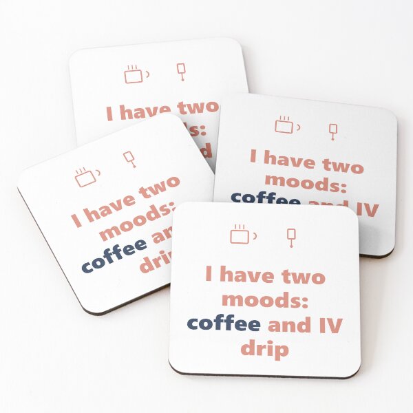 Item preview, Funny Nurse Shirt - Coffee And IV Drip - RN Gift - Light Edition designed and sold by Harlo.co.