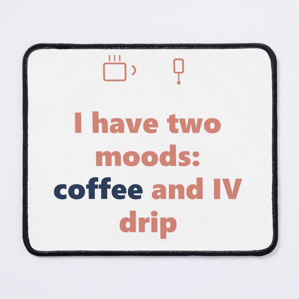 Item preview, Funny Nurse Shirt - Coffee And IV Drip - RN Gift - Light Edition designed and sold by Harlo.co.