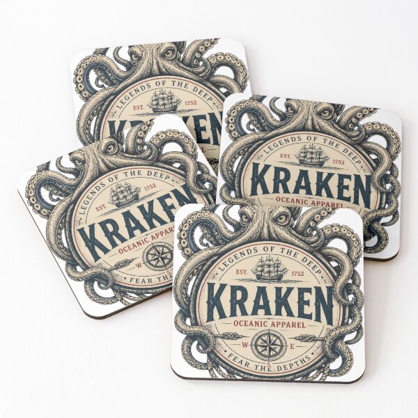 Item preview, Kraken Octopus T-Shirt designed and sold by redblink store.