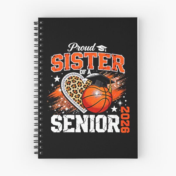 Item preview, Proud Sister of a Senior 2026 Basketball Graduation Spirit designed and sold by allistermariam.