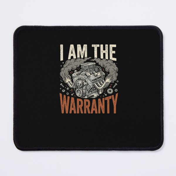 Item preview, I Am The Warranty V8 Engine Mechanic Hot Rod designed and sold by snowry.