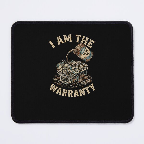 Item preview, I AM THE WARRANTY Vintage Motor Oil Engine designed and sold by snowry.