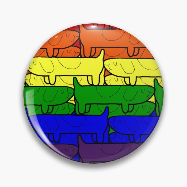 Item preview, Long Dog Pride Flag designed and sold by JammerSammer.