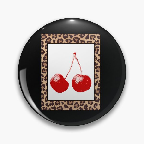 Item preview, Trendy Leopard Cherry Painting Design designed and sold by shaescreations1.