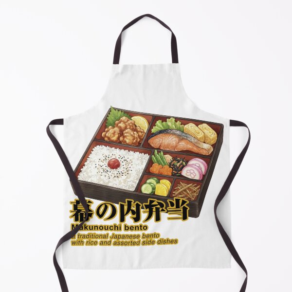 Item preview, traditional Japanese bento with rice and assorted side dishes -MAKUNOUCHI BENTO- designed and sold by LOVEARTDESIGN.