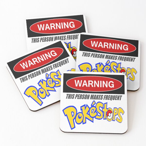 Item preview, Funny Pokestop Warning designed and sold by Square Dancing Gifts & Merchandise.