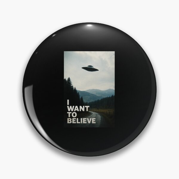 Item preview, Retro UFO Encounter Over Mountain Road and Pine Forest designed and sold by ferminhays.