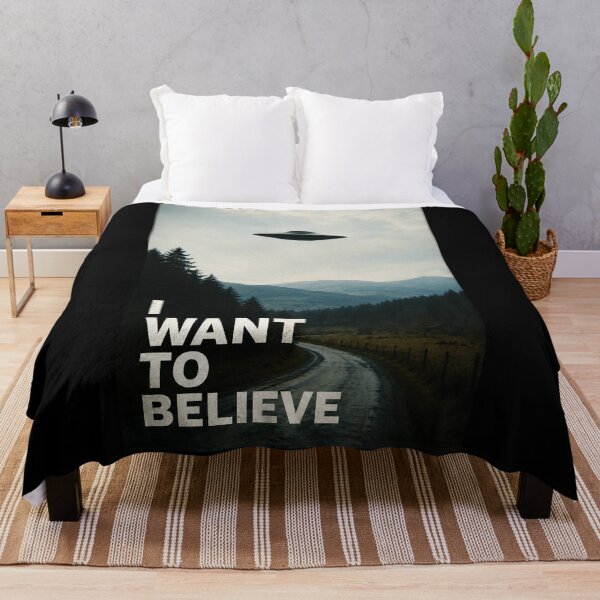 Item preview, Retro UFO Encounter Over Mountain Road and Pine Forest designed and sold by ferminhays.