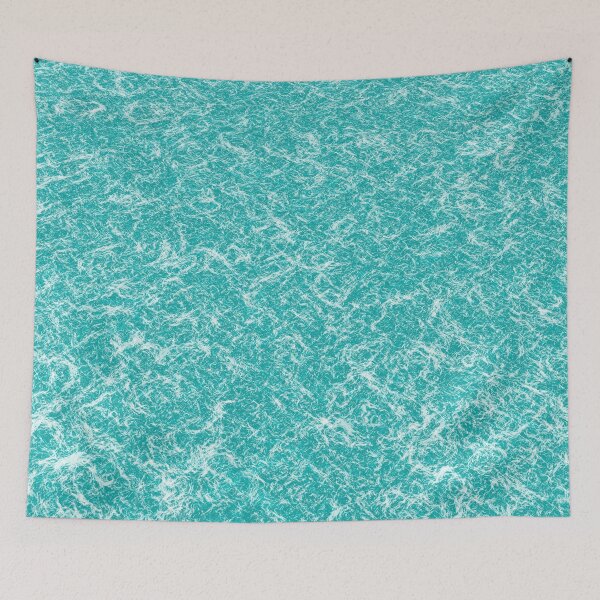 Item preview, Blue and White Ocean Waves Abstract Background designed and sold by DJAMALK.