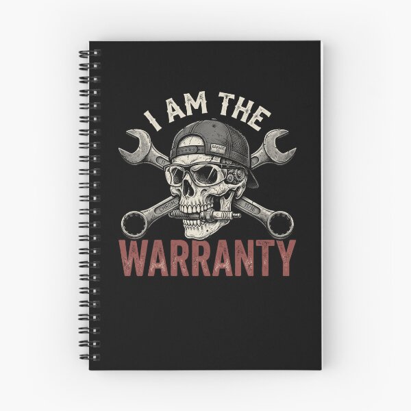 Item preview, I AM THE WARRANTY Skull Mechanic Auto Repair designed and sold by snowry.