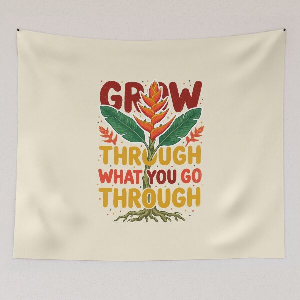 Item preview, Heliconia: Grow Through What You Go Through designed and sold by jerlyn.