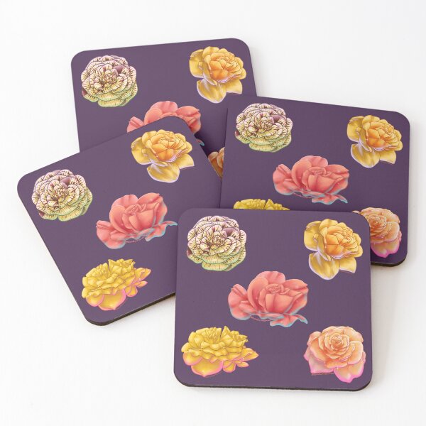 Item preview, Yellow and Peach Roses Collection designed and sold by KrystalBStudios.