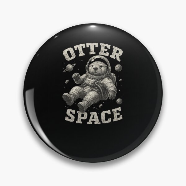 Item preview, OTTER SPACE Astronaut Otter Space Pun designed and sold by snowry.