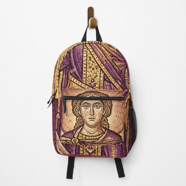 Item preview, Byzantine Archangel Mosaic Warrior Art designed and sold by KCdS2026.