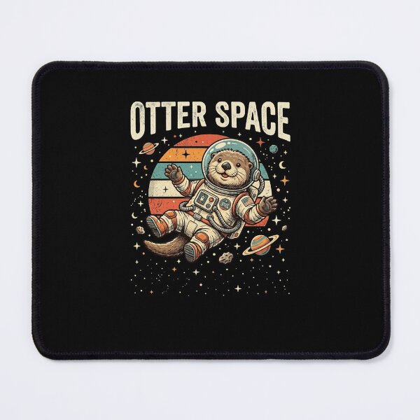 Item preview, OTTER SPACE Cute Astronaut Otter Space Explorer designed and sold by snowry.