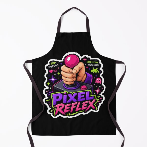 Item preview, Pixel Reflex Retro Arcade Gamer Sticker designed and sold by Sketchlegacy.
