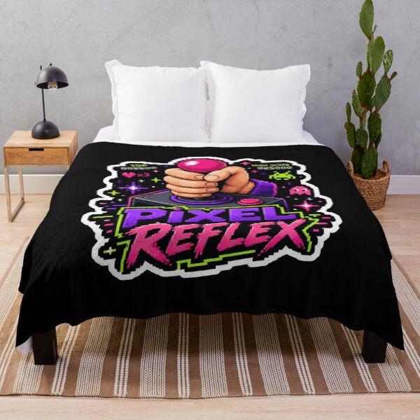Item preview, Pixel Reflex Retro Arcade Gamer Sticker designed and sold by Sketchlegacy.