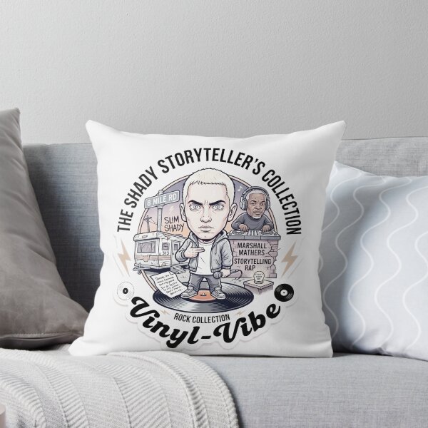 Item preview, Legendary Hip-Hop Storyteller Vinyl Record Illustration designed and sold by Vinyl-Vibe.