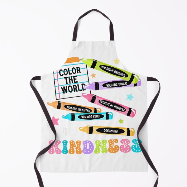 Item preview, Color The World with Kindness Crayon Positivity Teacher T-Shirt designed and sold by Voila-creative.