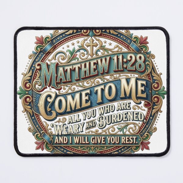 Item preview, MATTHEW 11:28 designed and sold by likbatonboot.