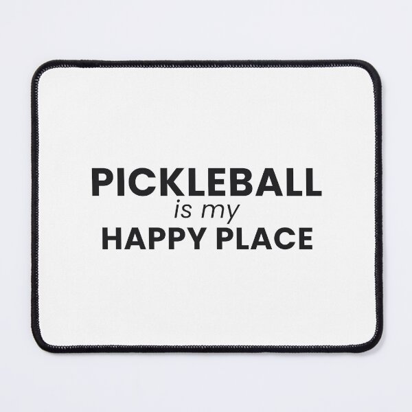 Item preview, Pickleball Is My Happy Place Funny Pickleball Tee designed and sold by 7Four1 Designs.