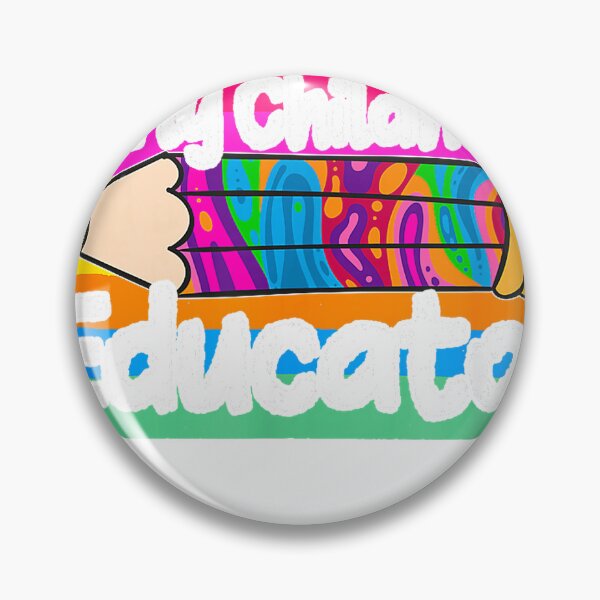 Item preview, Colorful Early Childhood Educator T-Shirt designed and sold by ‘Nothing Scares Me’ Store.