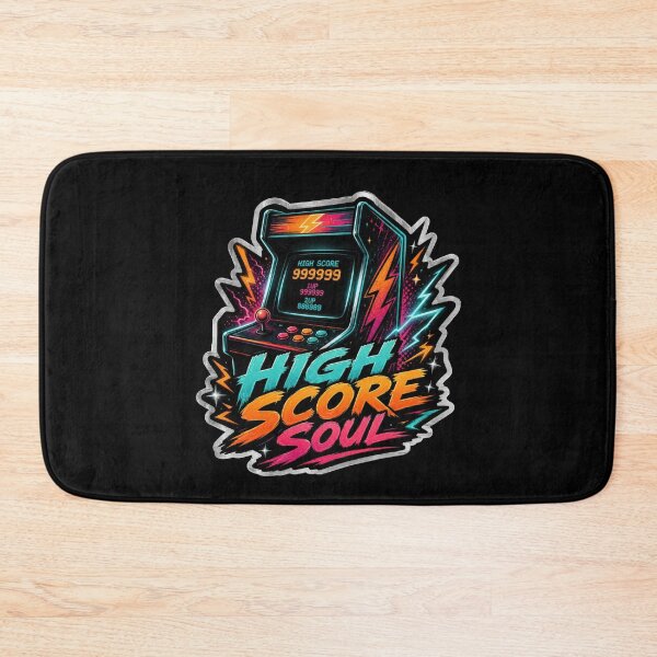 Item preview, High Score Soul Retro Arcade Gamer Sticker  designed and sold by Sketchlegacy.