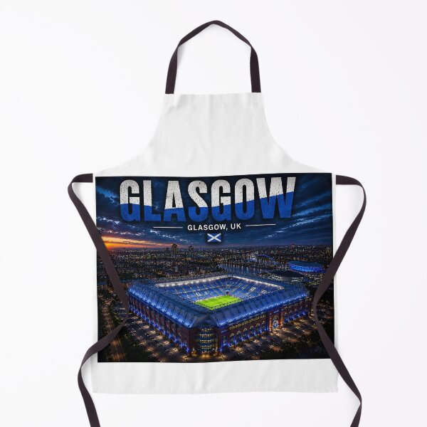 Item preview, Glasgow Sports Stadium Heritage – Royal Blue Edition designed and sold by globetrottergfx.