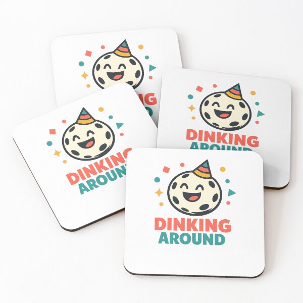 Item preview, Dinking Around Fun Pickleball Party Design designed and sold by gagepd.