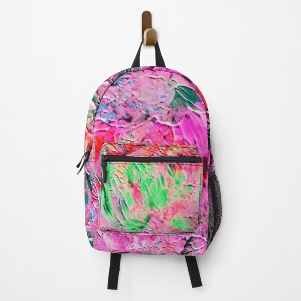 Item preview, Colorful Impasto Floral Abstract Acrylic Pattern designed and sold by L&L.