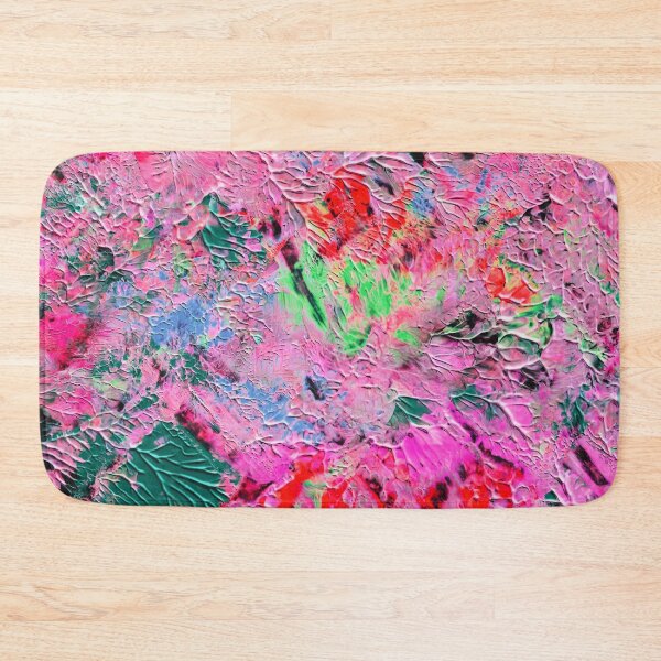 Item preview, Colorful Impasto Floral Abstract Acrylic Pattern designed and sold by L&L.