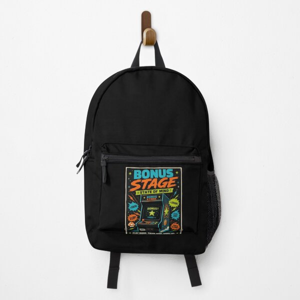 Item preview, Bonus Stage State of Mind Retro Arcade Poster designed and sold by Sketchlegacy.