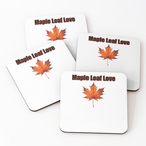 Item preview, Maple Leaf Love Canadian Symbolism Design designed and sold by Dreamsartistry.
