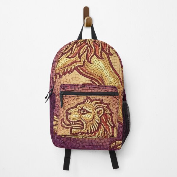 Item preview, Golden Lion Rampant Mosaic Heraldic Art designed and sold by KCdS2026.