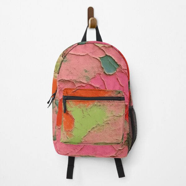 Item preview, Chipped Wall Texture Vintage Pink and Green Grunge Design designed and sold by L&L.