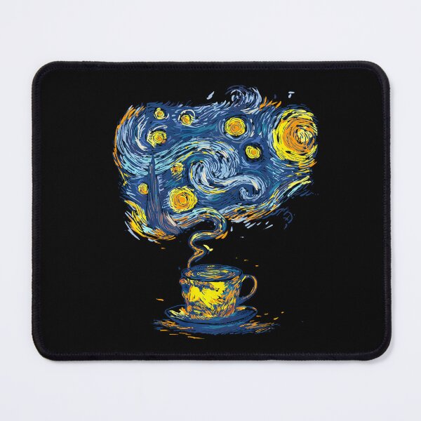 Item preview, Starry Night Van Gogh Head Mug Art  designed and sold by Littermin.