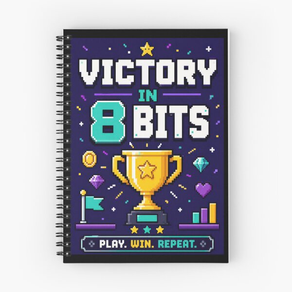 Item preview, Victory in 8 Bits Retro Gaming Trophy  designed and sold by Sketchlegacy.