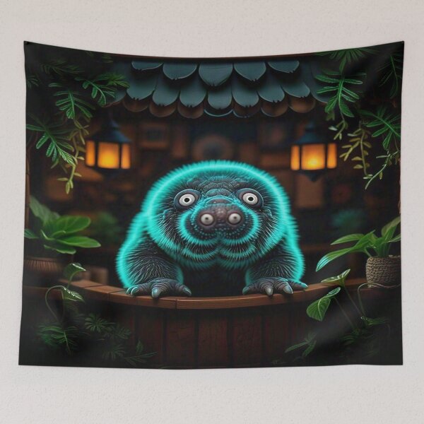 Item preview, Glowy Tardigrade designed and sold by CuriousEcho.