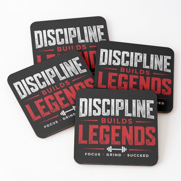 Item preview, Discipline Builds Legends Shirt | Gym Motivation | Fitness Mindset | Success Quote designed and sold by littlestore.