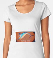 Von der Finne verankert Premium Rundhals-Shirt
