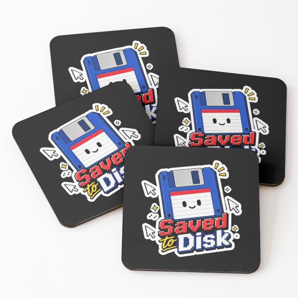 Item preview, Saved to Disk Cute Floppy Disk Retro Design  designed and sold by Sketchlegacy.