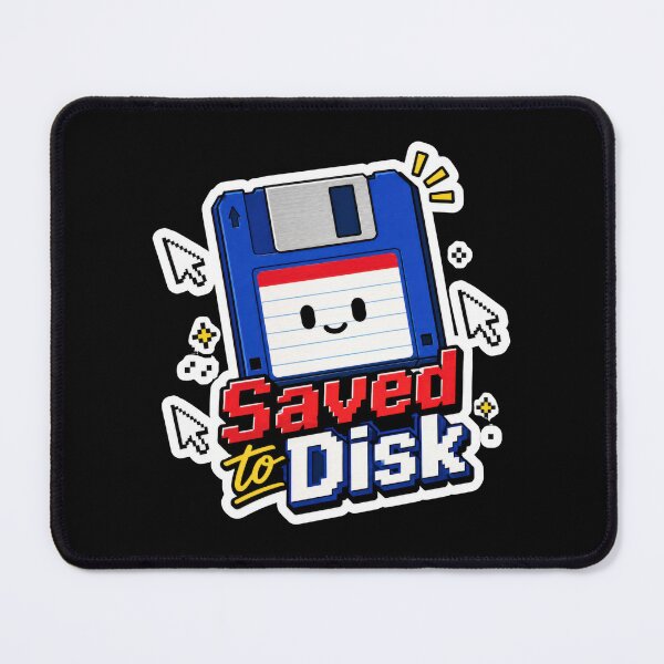 Item preview, Saved to Disk Cute Floppy Disk Retro Design  designed and sold by Sketchlegacy.