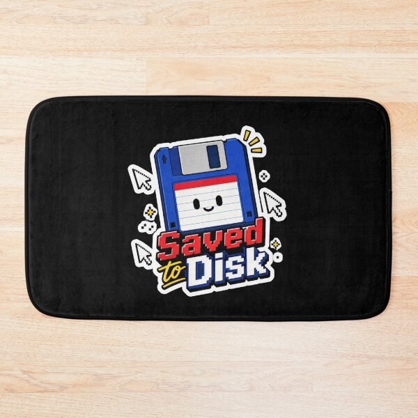 Item preview, Saved to Disk Cute Floppy Disk Retro Design  designed and sold by Sketchlegacy.